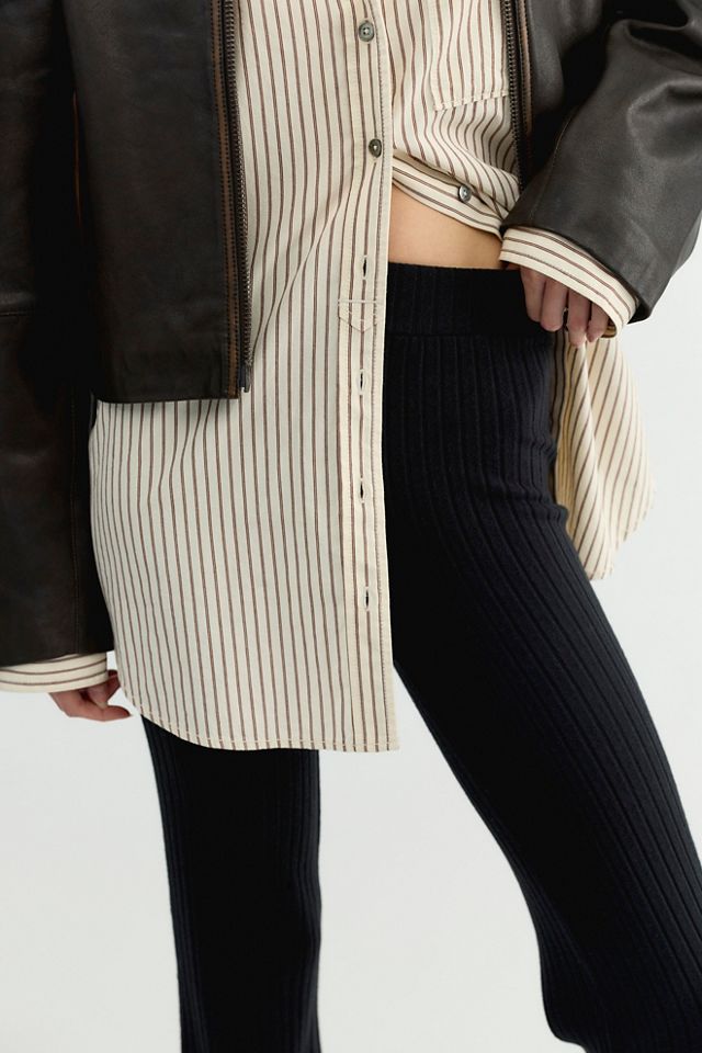 DONNI. The Sweater Rib Kick Flare Pants #2