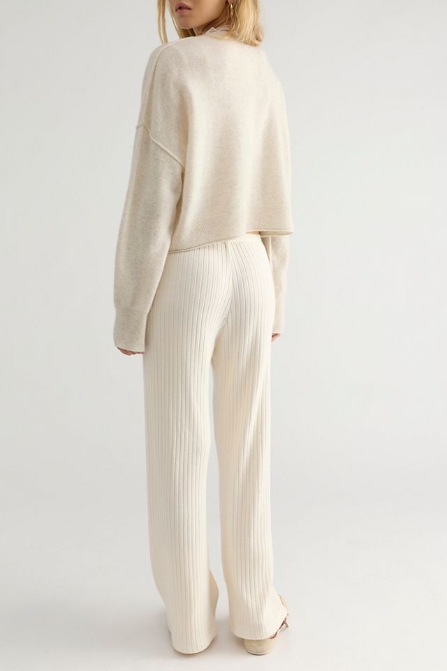 Pantalon simple côtelé The Sweater DONNI. #1