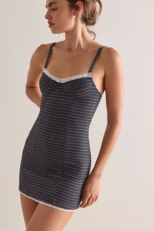 Only Hearts Love Letters Corset Mini Slip Dress