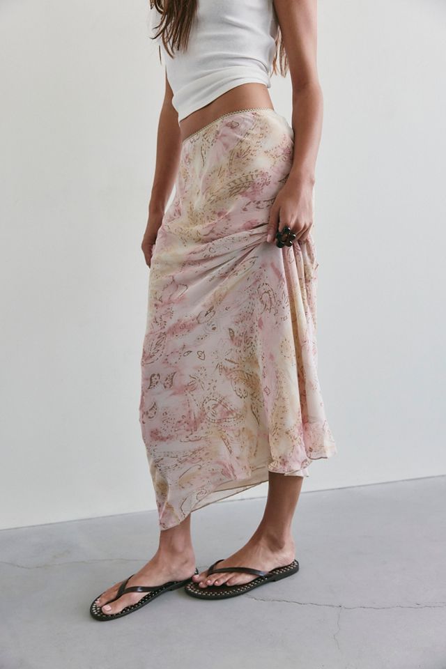 FP One Chloe Printed Maxi Skirt #3