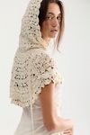 Draped Crochet Hood | Free People