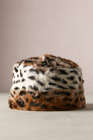 Женский головной убор APPARIS Margot Shaved Leopard Pillbox Hat, цвет: Леопардовый разноцветный — фото 2