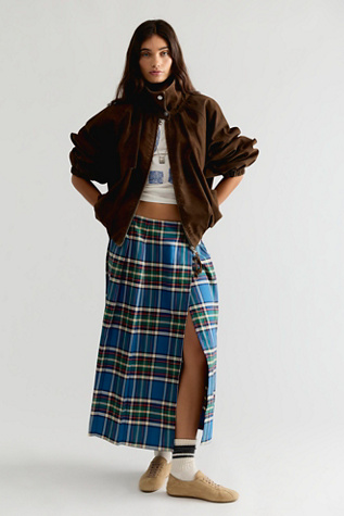 Bobo Choses Checkered Flannel Skirt
