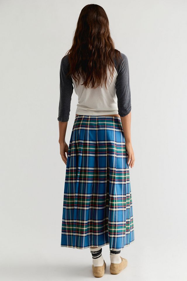 Bobo Choses Checkered Flannel Skirt #1