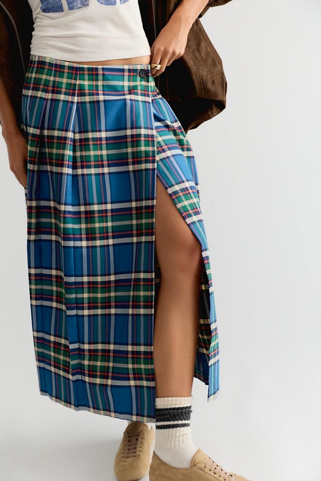Bobo Choses Checkered Flannel Skirt #2