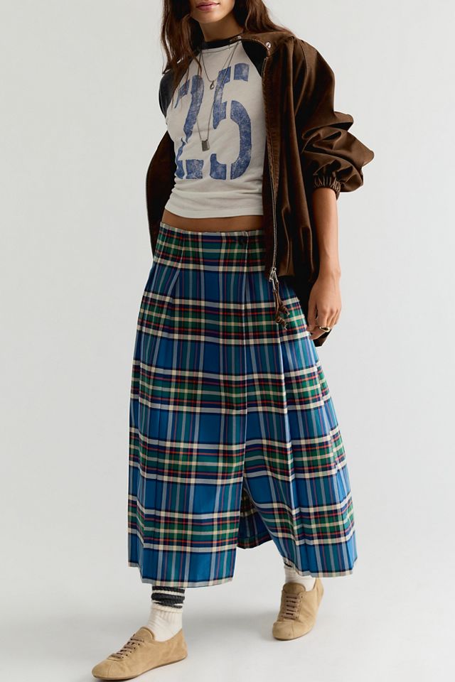 Bobo Choses Checkered Flannel Skirt #3