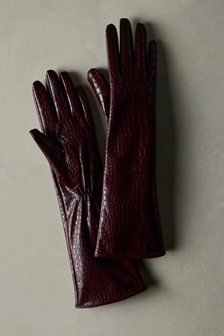 APPARIS Gwen Croc Gloves by Free People