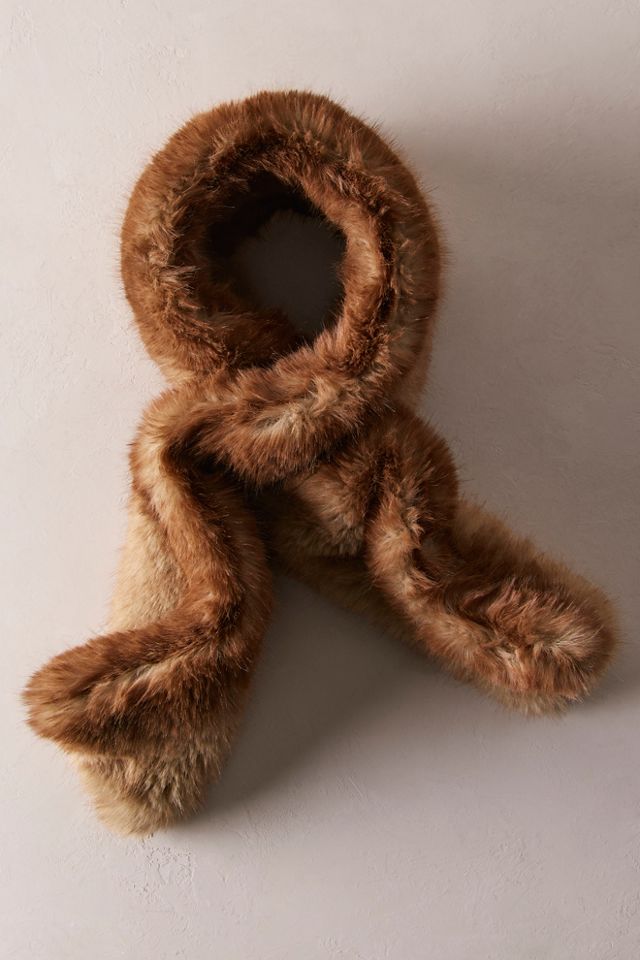 APPARIS Kai Faux Mink Scarf #5