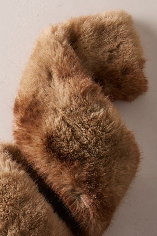 APPARIS Kai Faux Mink Scarf #4