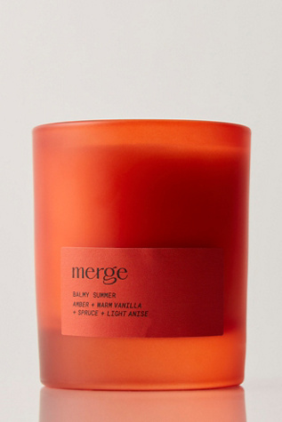 Merge Balmy Summer Candle at Free People in Red