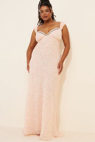 Nuuly x For Love & Lemons Emmaline Maxi Dress