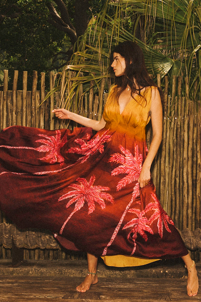 Matthew Williamson x Free People Palma Printed Maxi Dress