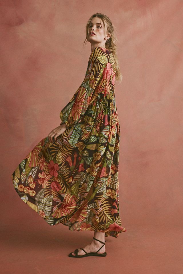Matthew Williamson x Free People Kantuta Long Sleeve Kaftan #2