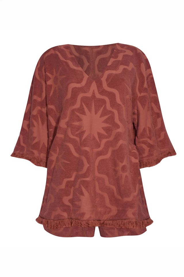 Matthew Williamson x Free People Ensemble short Retro Sunbeam Towel #9