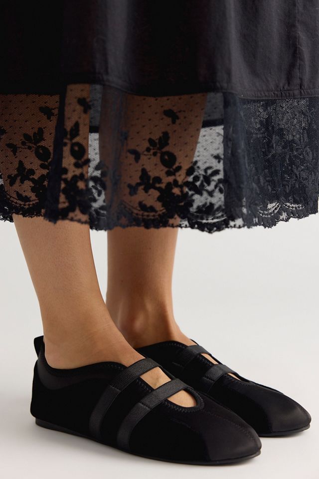 Sporty Suede Slip-On Ballet Flats #2