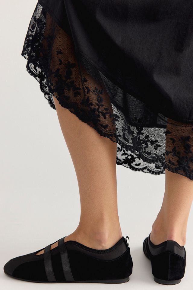 Sporty Suede Slip-On Ballet Flats #3