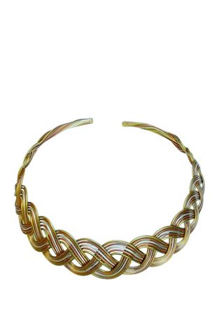 Celtic Woven Multi Metal Choker Selected by Garbage Soup