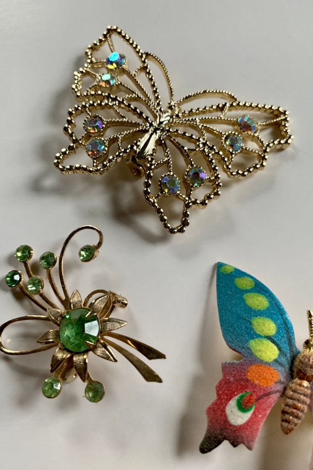 Vintage Heritage Butterfly Brooch Collection Selected by SharpLilTeeth #2