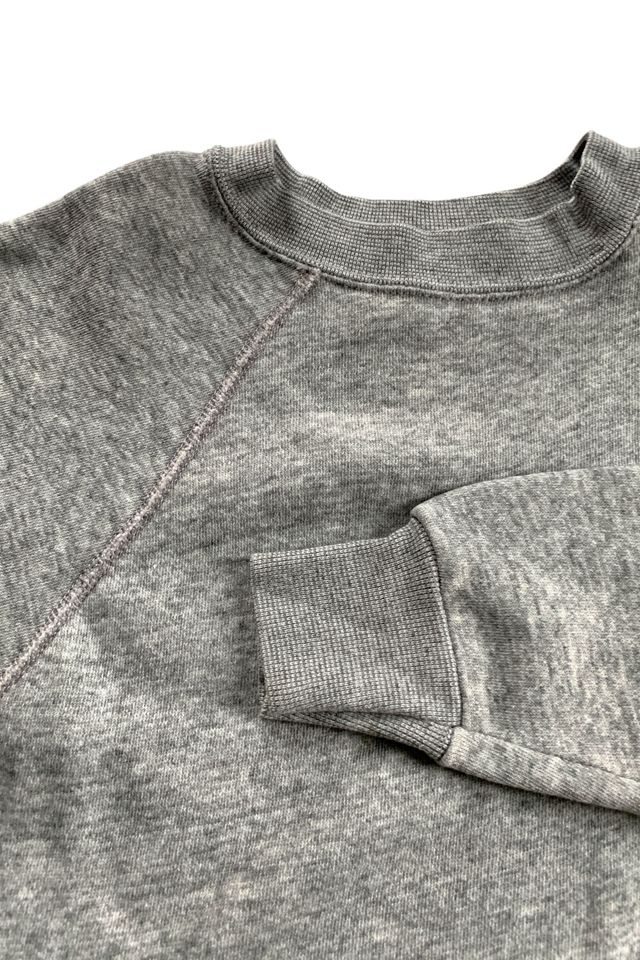 Vintage 1980s Blank Heather Gray Raglan Sweatshirt Selected by SharpLilTeeth #2
