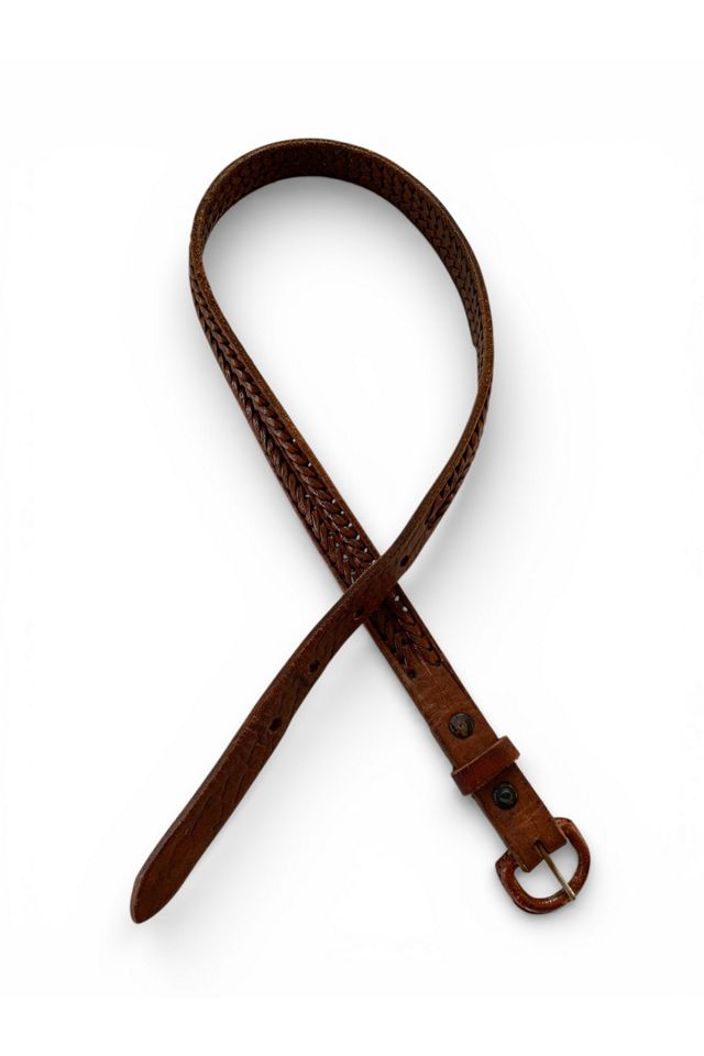 Vintage Woven Leather Belt Selected by SharpLilTeeth #2