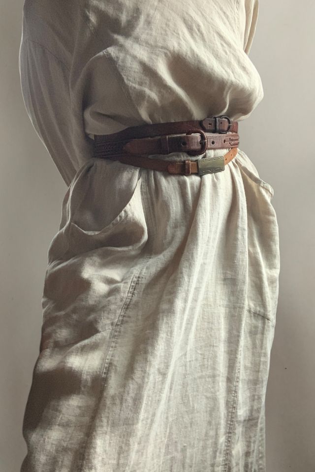 Vintage Woven Leather Belt Selected by SharpLilTeeth #3