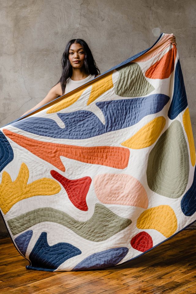 Anchal Petal Patchwork Quilt #3