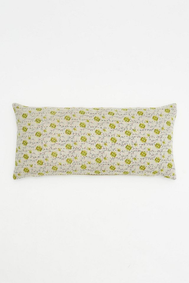 Anchal Kantha Lumbar Pillow - No. 240311 #1