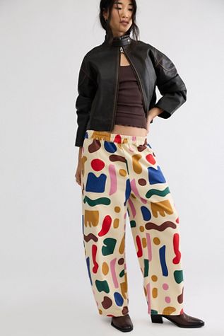 LF Markey Graham Printed Trousers