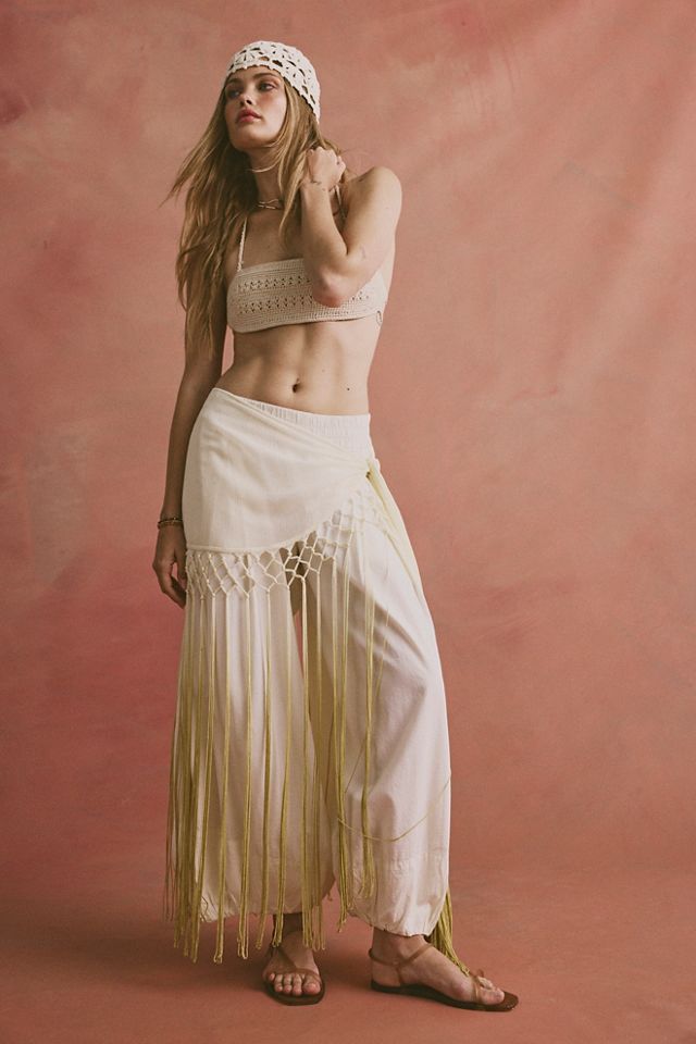 Matthew Williamson x Free People Sarong à franges Figuera #1