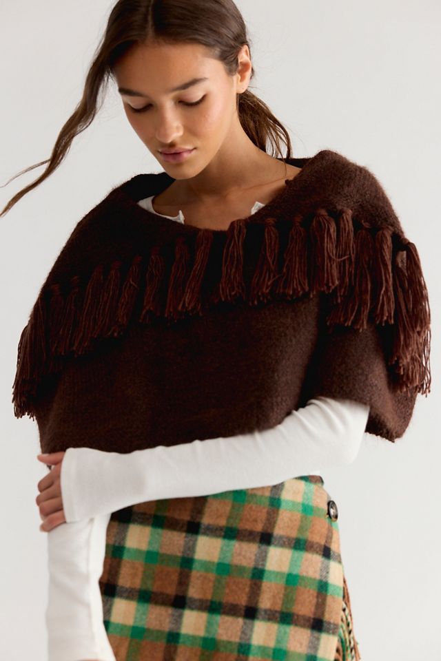 Capelet à franges Cabin Fever #3