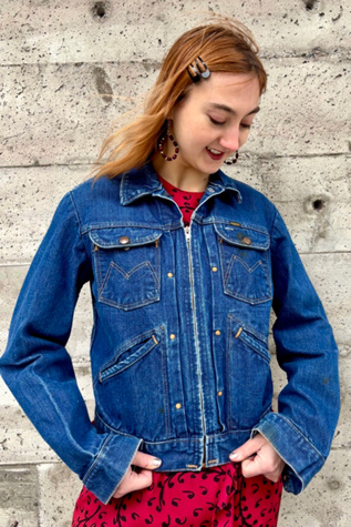 Vintage Maverick Denim Jacket Selected by Nomad Vintage