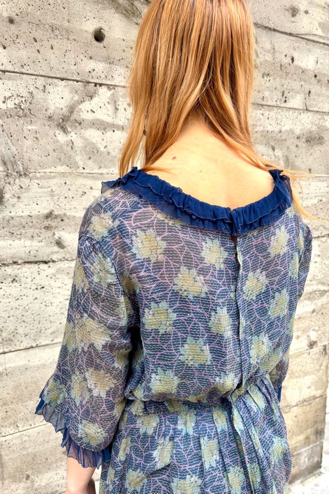 Edwardian Floral Print Dress Selected by Nomad Vintage #1