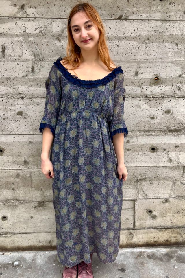 Edwardian Floral Print Dress Selected by Nomad Vintage #2