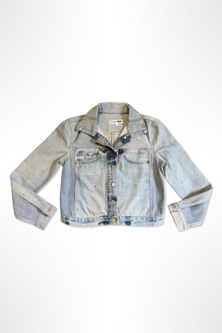 Vintage Levis Re/Done Reworked Denim Patchwork Jacket Selected By Ritual Vintage