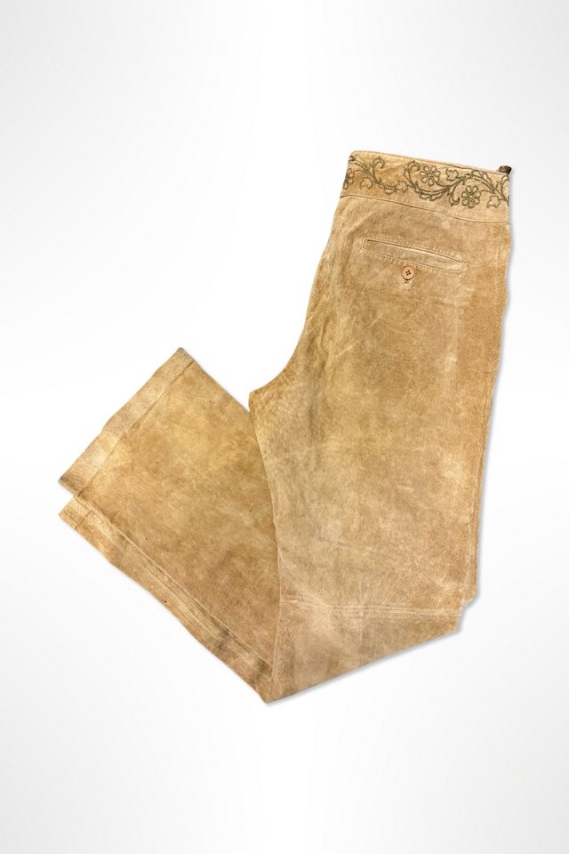 Y2K Rem Garson Low Rise Suede Flares Selected By Ritual Vintage #2