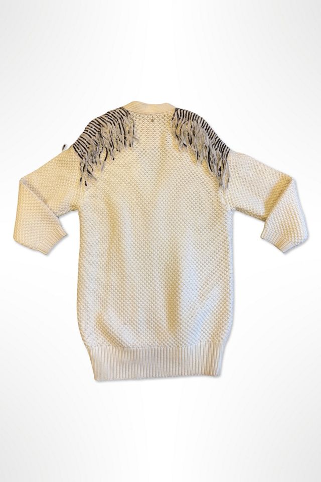 Twinset Italy Oversized Cable Knit Sequin Cardigan Selected By Ritual Vintage #1
