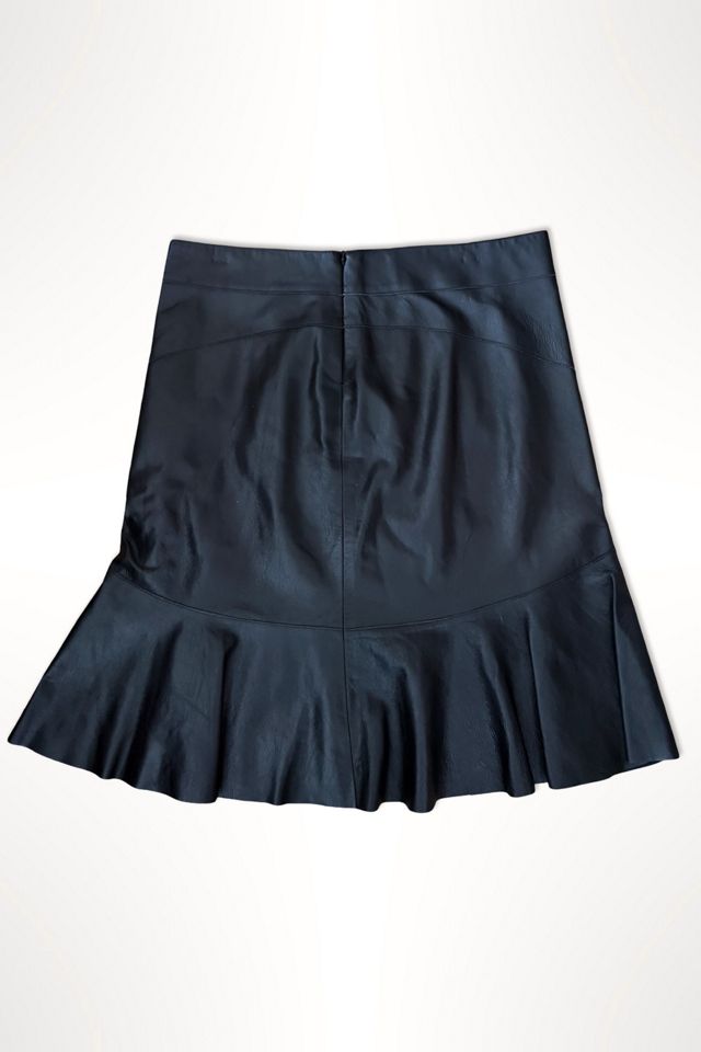 1990s Vivienne Tam Leather Deity Skirt Selected By Ritual Vintage #1