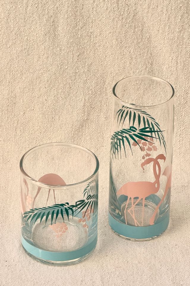 Flamingo Glass Set Selected by Bohhaus #1