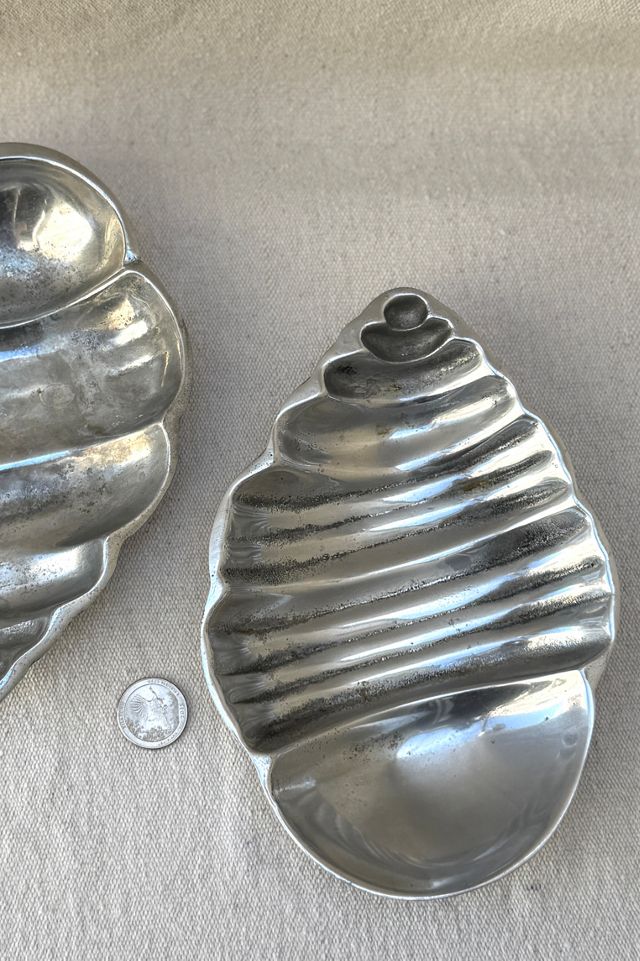 Pewter Shells Trinket Dish Set Selected by Bohhaus #1
