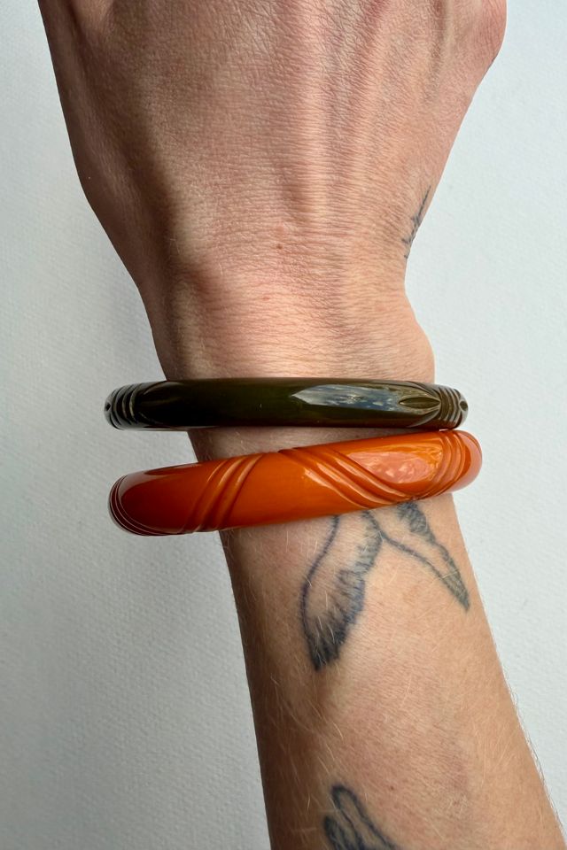 Vintage Bakelite Bangle Set Selected by Wax Plant #1