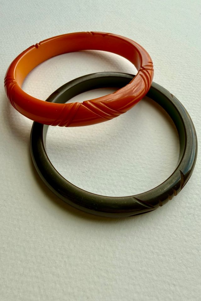Vintage Bakelite Bangle Set Selected by Wax Plant #2