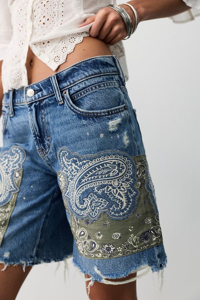 We The Free Reverie Patchwork Shorts #2