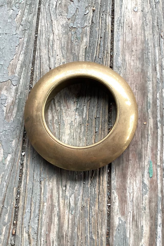 Vintage Brass and Copper Flying Saucer Bangle Selected by Cherry #1