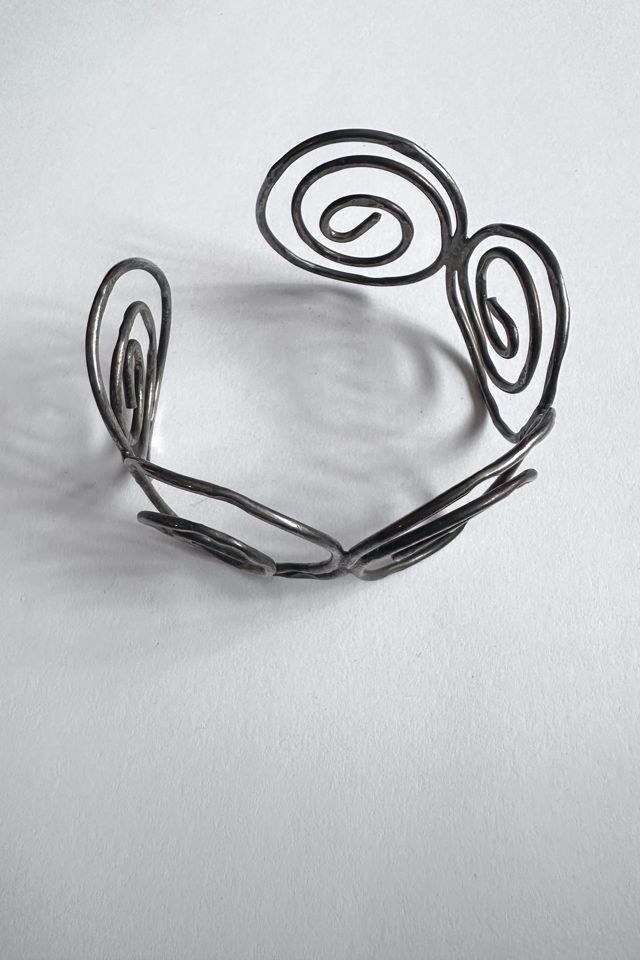 Vintage Silver Spiral Cuff Selected by Cherry #1