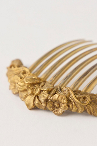 Женские аксессуары для волос Curried Myrrh Lilou Hair Comb, цвет: Золотой — фото 2
