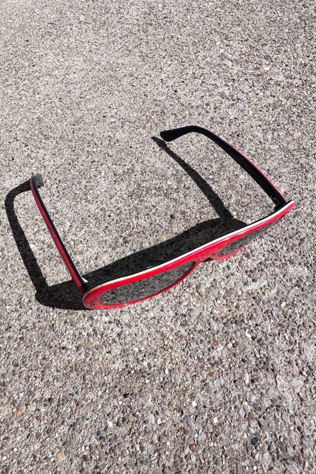 Vintage 1980s Red Mirror Sunglasses Selected by Cherry #1