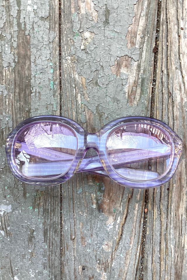 Vintage 1970s Givenchy Lavender Sunglasses Selected by Cherry #1