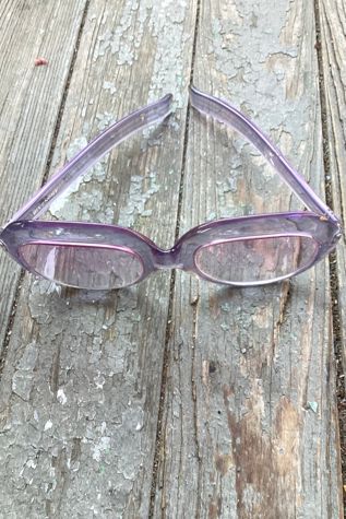 Vintage 1970s Givenchy Lavender Sunglasses Selected by Cherry