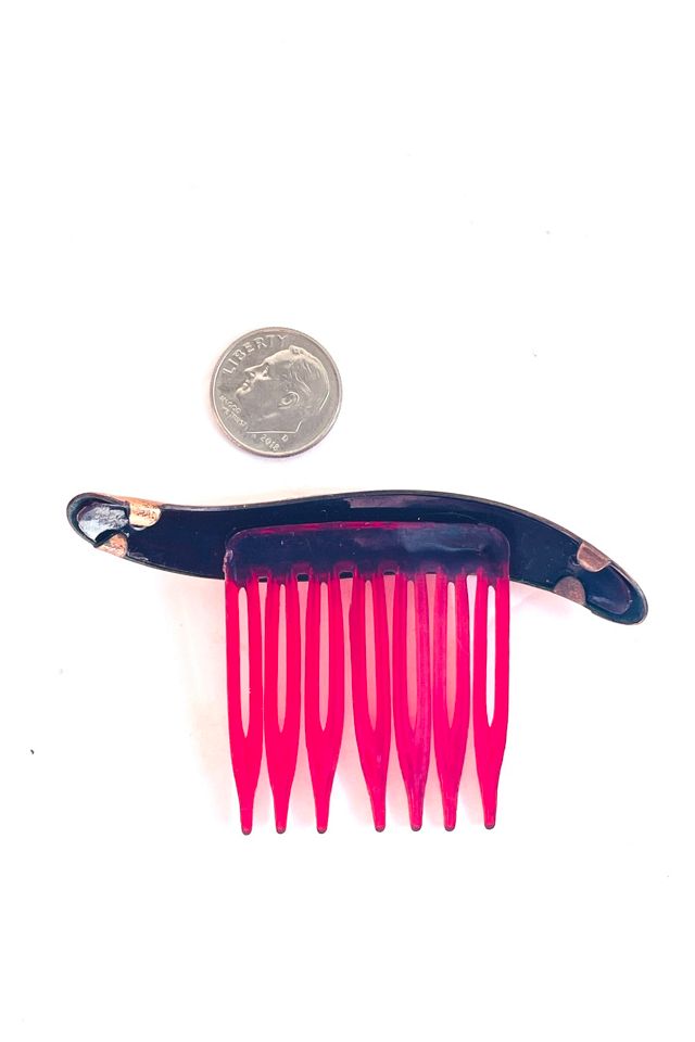 Vintage Pair of Copper Hair Combs Selected by FernMercantile #2