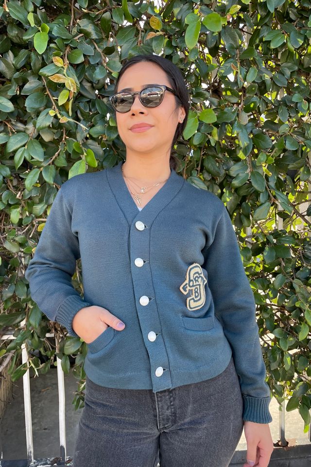 Vintage 1940's Varsity Cardigan Selected by FernMercantile #2